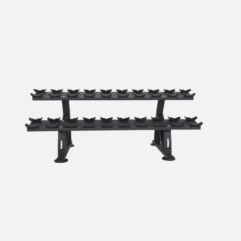 2-tier 10 pair Dumbell Rack